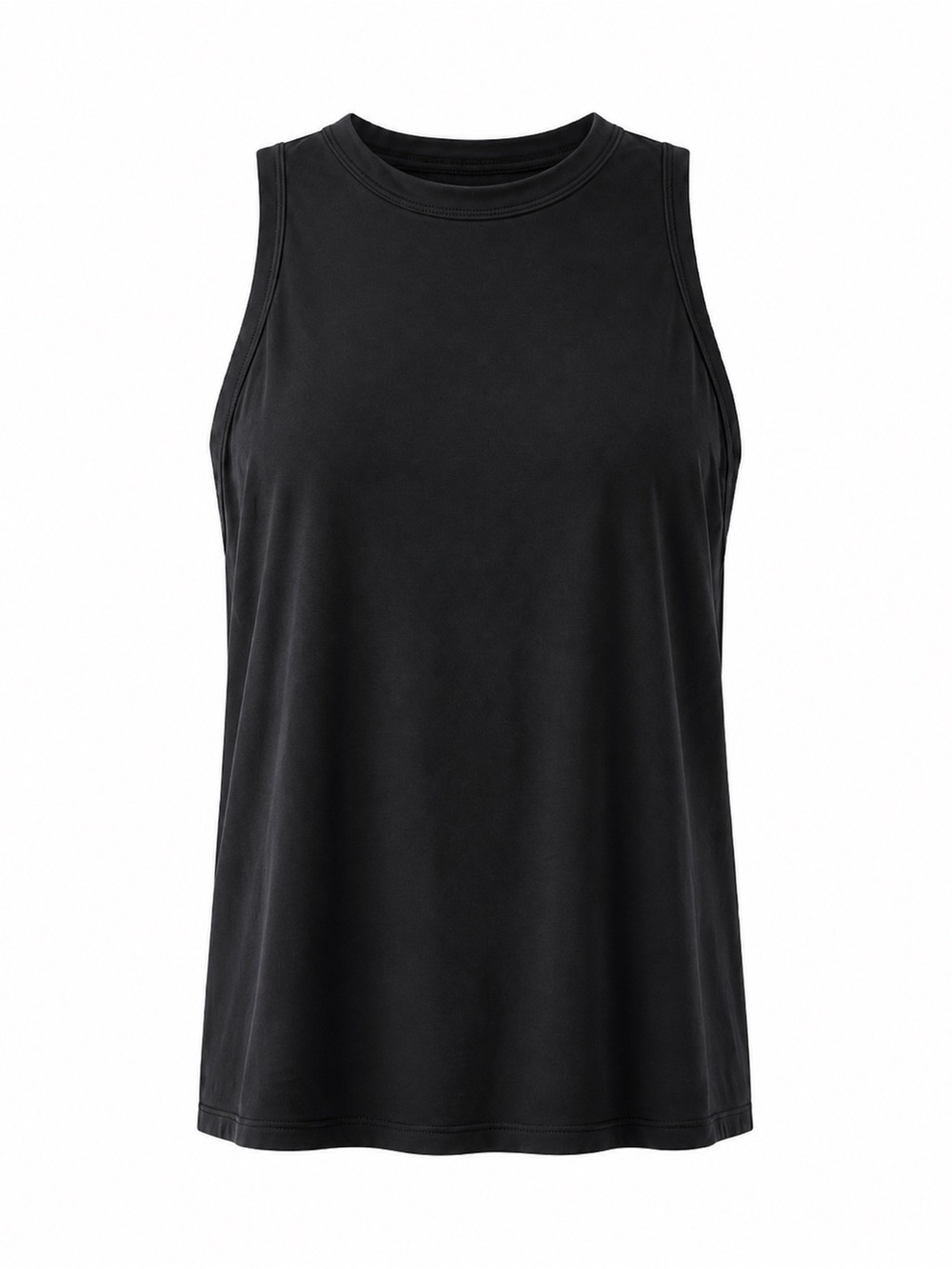 Lululemon black open-back tank top